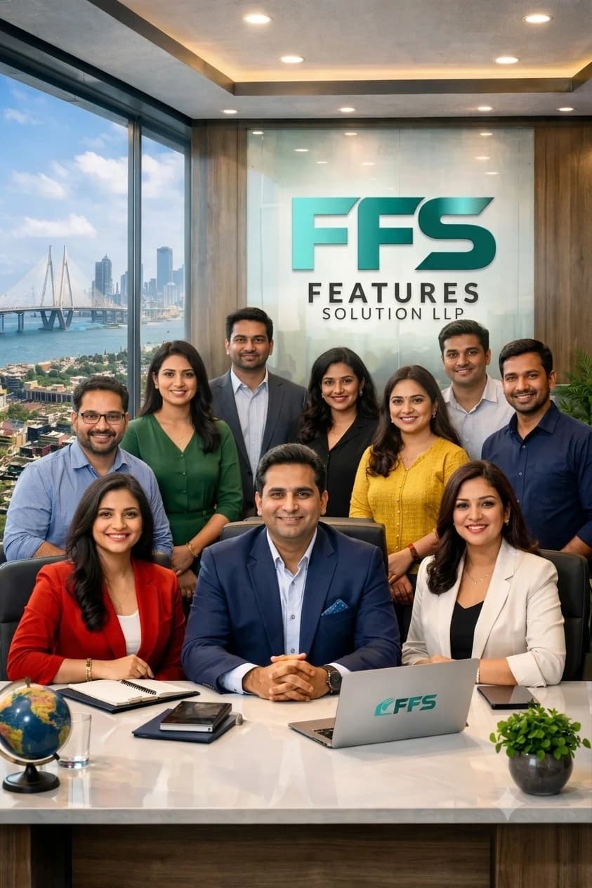 FFS Features Solution LLP — professional HR and staffing team at Mumbai headquarters, bridging talent with opportunity across India